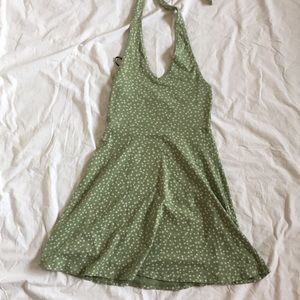 ✰ green halter top dress ✰